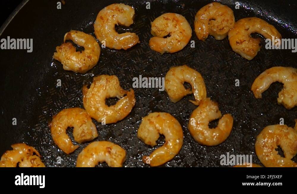 Cooking shrimp man frying chef Stock Videos & Footage - HD and 4K Video ...