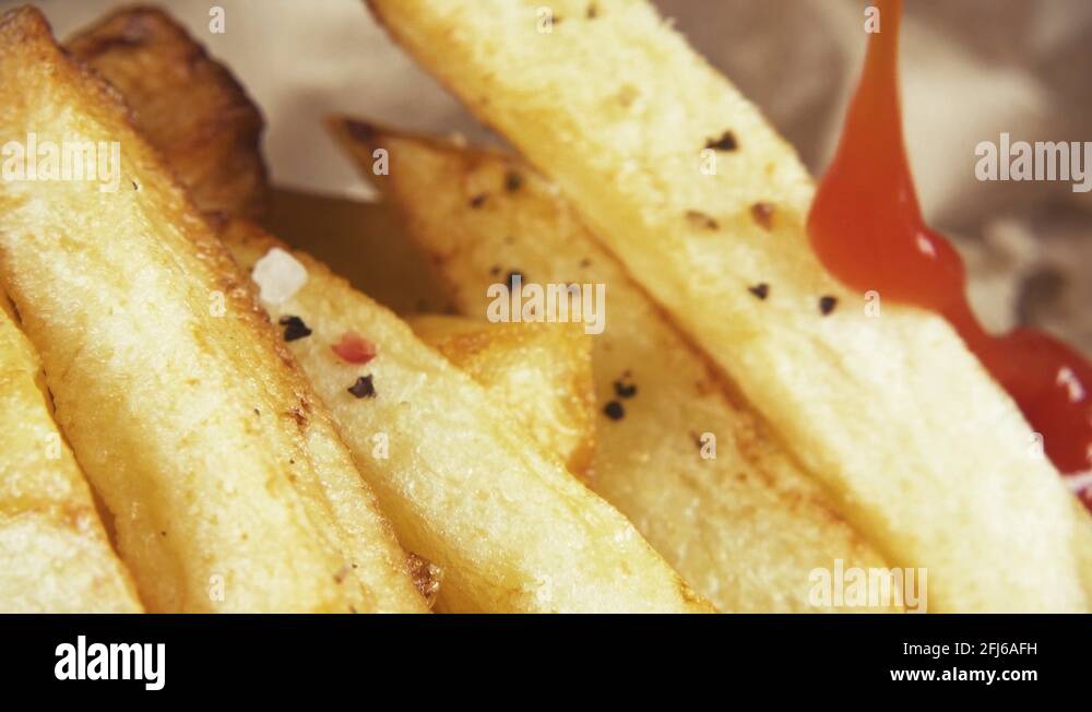 Ketchup on french fries Stock Videos & Footage HD and 4K Video Clips
