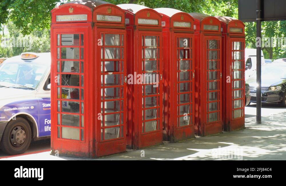 Red phone booth history Stock Videos & Footage HD and 4K Video Clips