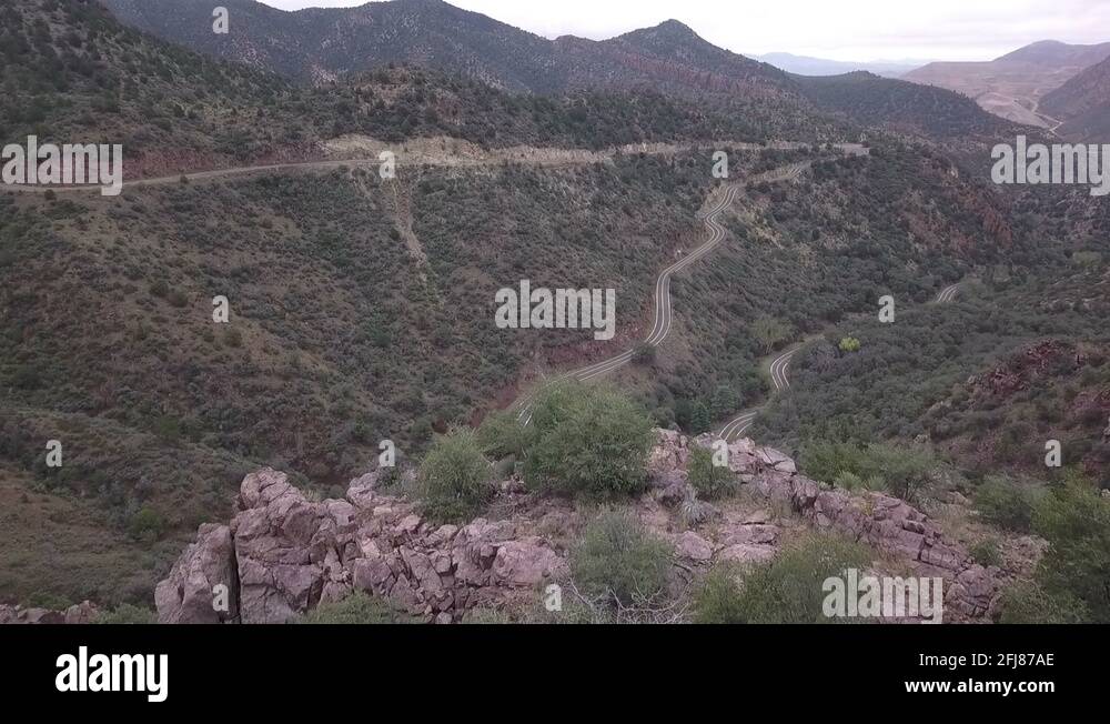 Undulating road in the desert Stock Videos & Footage - HD and 4K Video ...