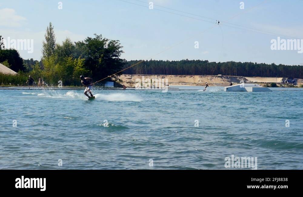 Cable wakeboard Stock Videos & Footage HD and 4K Video Clips Alamy