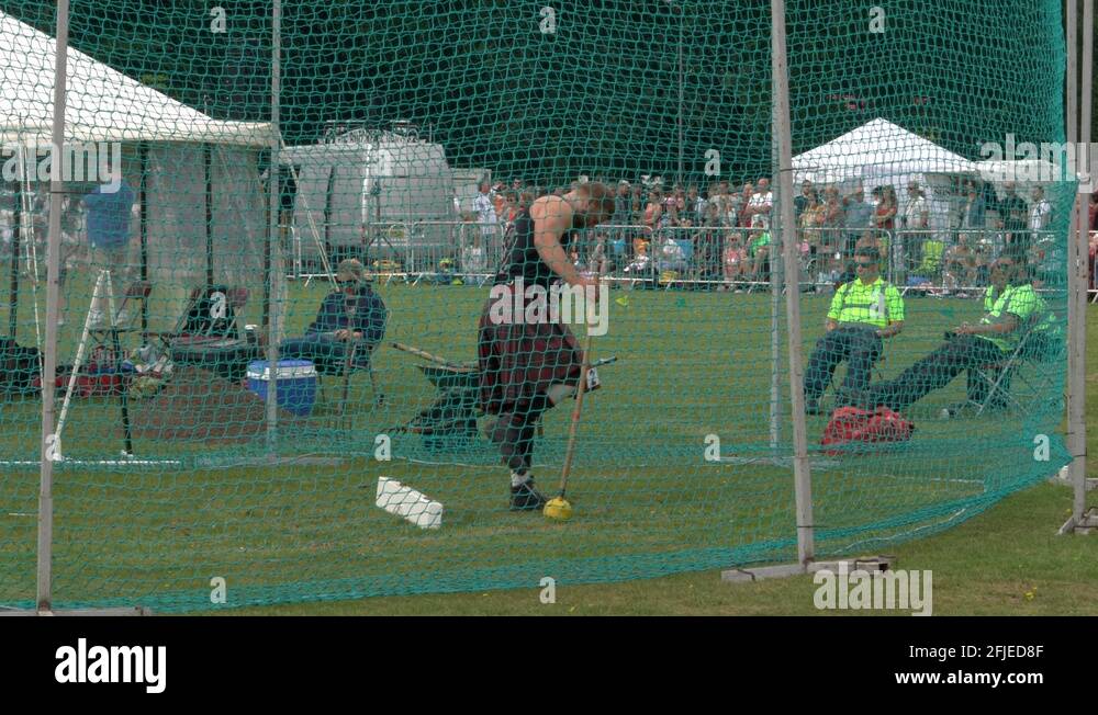 Throwing the hammer scotland Stock Videos & Footage HD and 4K Video