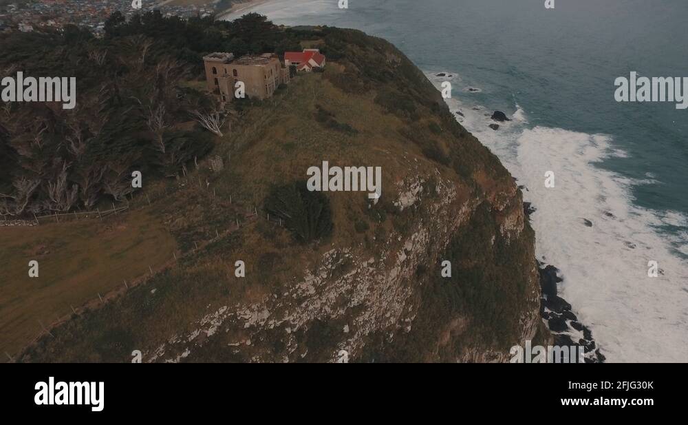 Castle by the sea dunedin Stock Videos & Footage HD and 4K Video