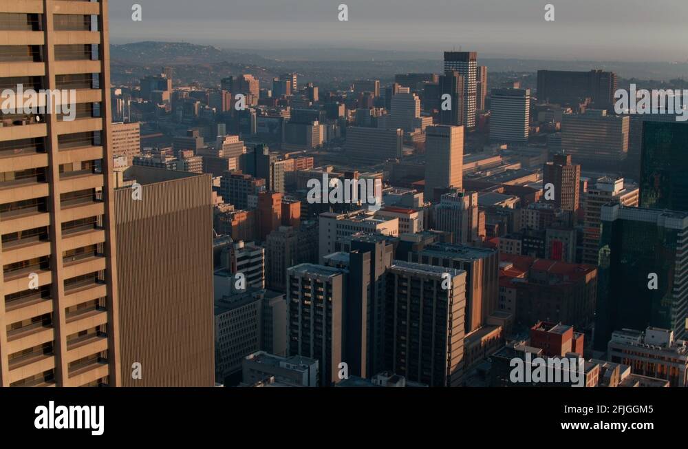 Johannesburg skyline sunrise Stock Videos & Footage HD and 4K Video