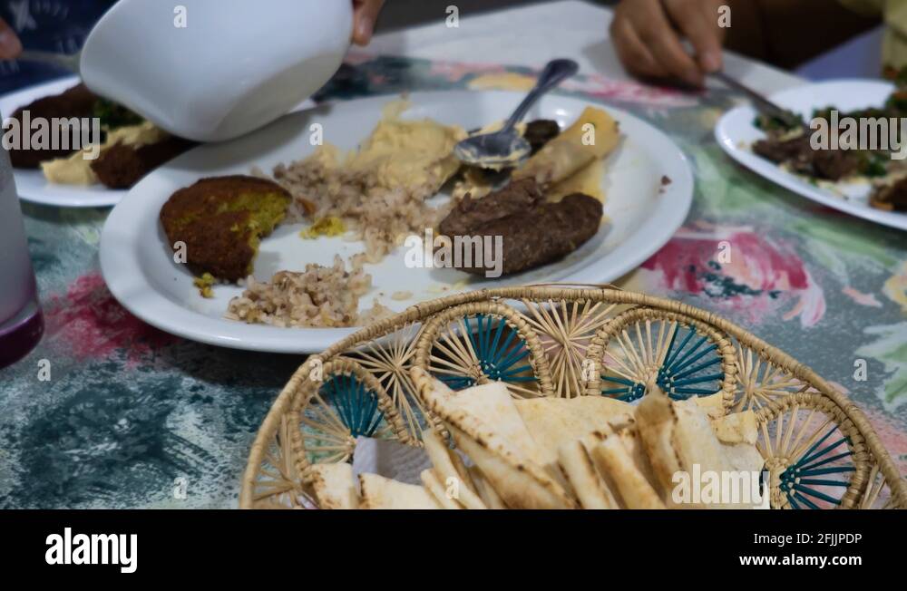 Traditional lebanese cuisine Stock Videos & Footage - HD and 4K Video