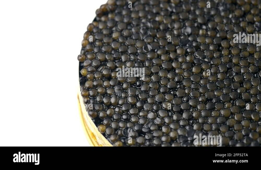 Caviar tin on white Stock Videos & Footage HD and 4K Video Clips Alamy
