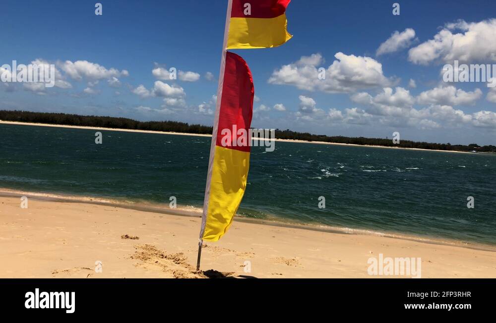 Swim between the red and yellow flags Stock Videos & Footage HD and 4K Video Clips Alamy