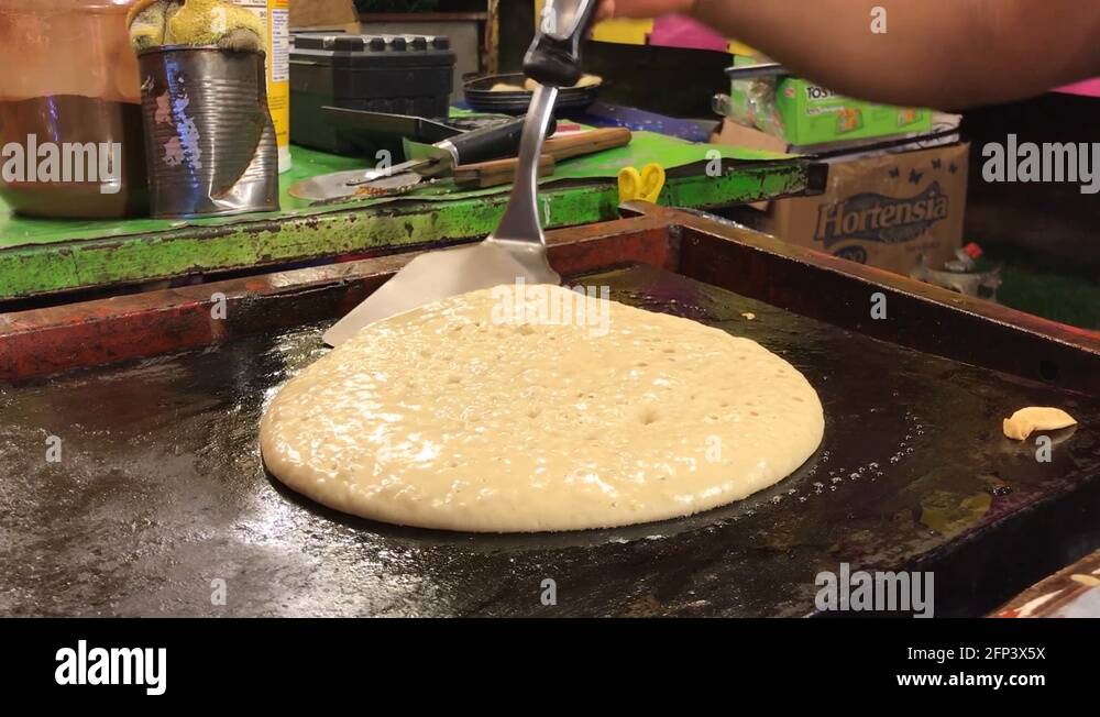 Traditional homemade griddle cakes Stock Videos & Footage HD and 4K