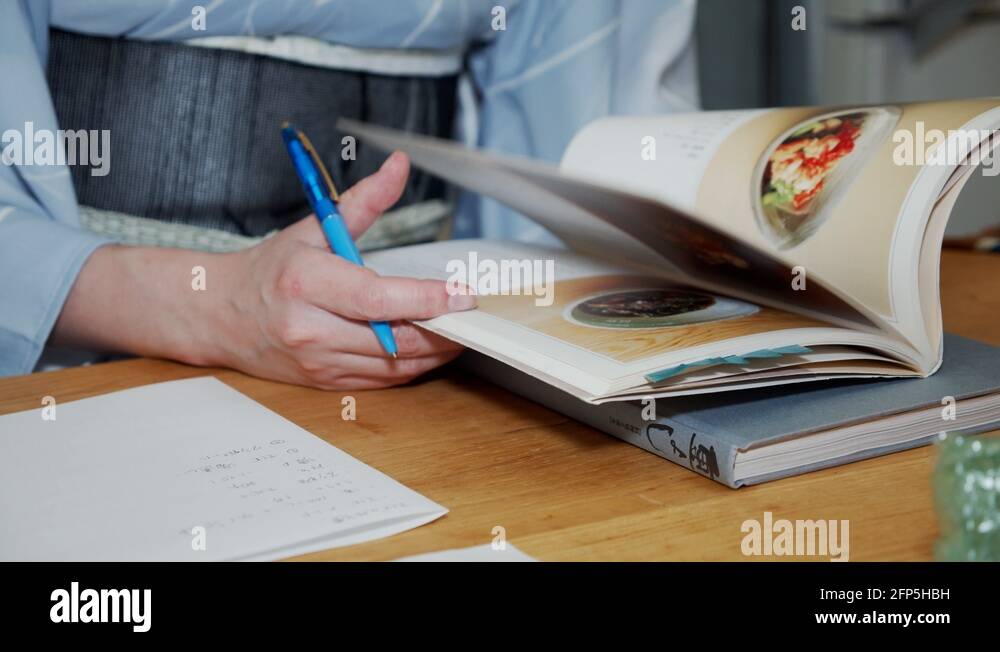 Japanese cook book Stock Videos & Footage - HD and 4K Video Clips - Alamy