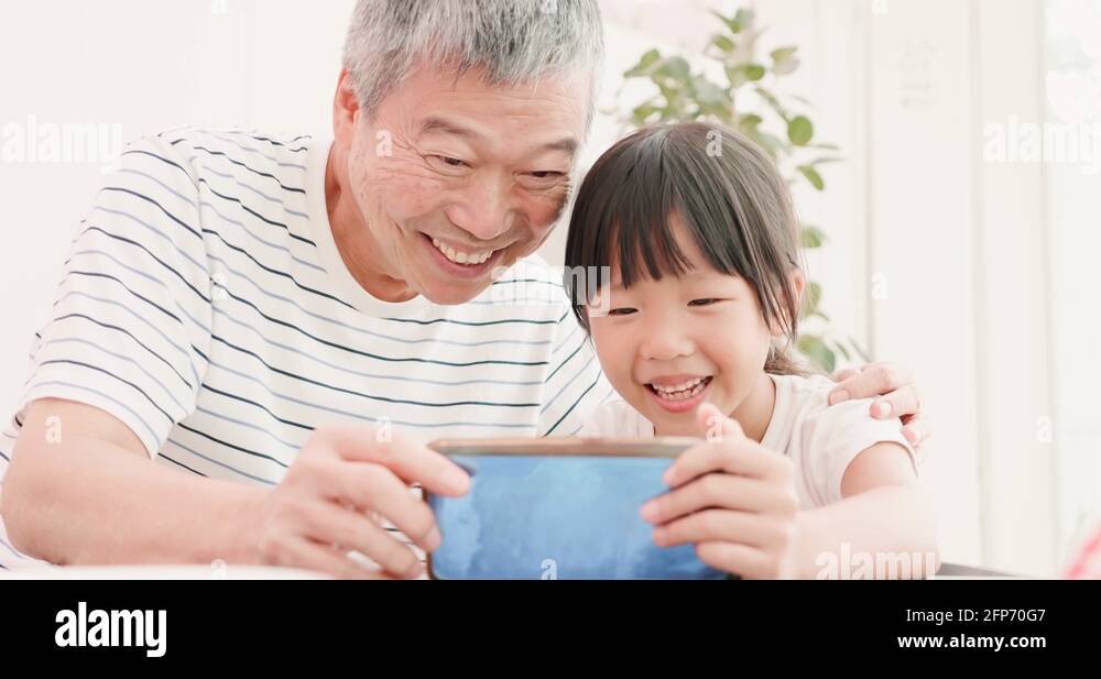 Grandfather Granddaughter Asian Stock Videos And Footage Hd And 4k Video Clips Alamy