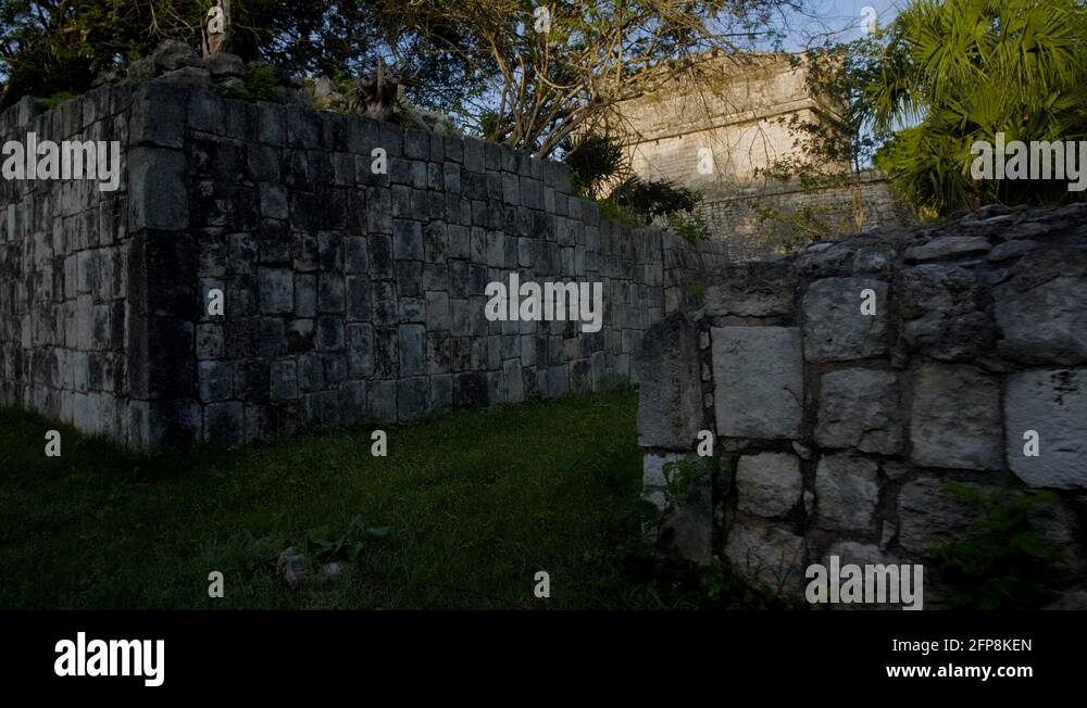 Hoop ball court in chichen itza Stock Videos & Footage HD and 4K