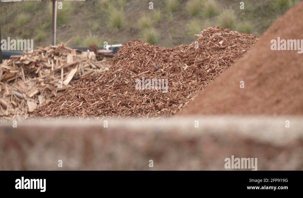 Wood chip piles Stock Videos & Footage HD and 4K Video Clips Alamy