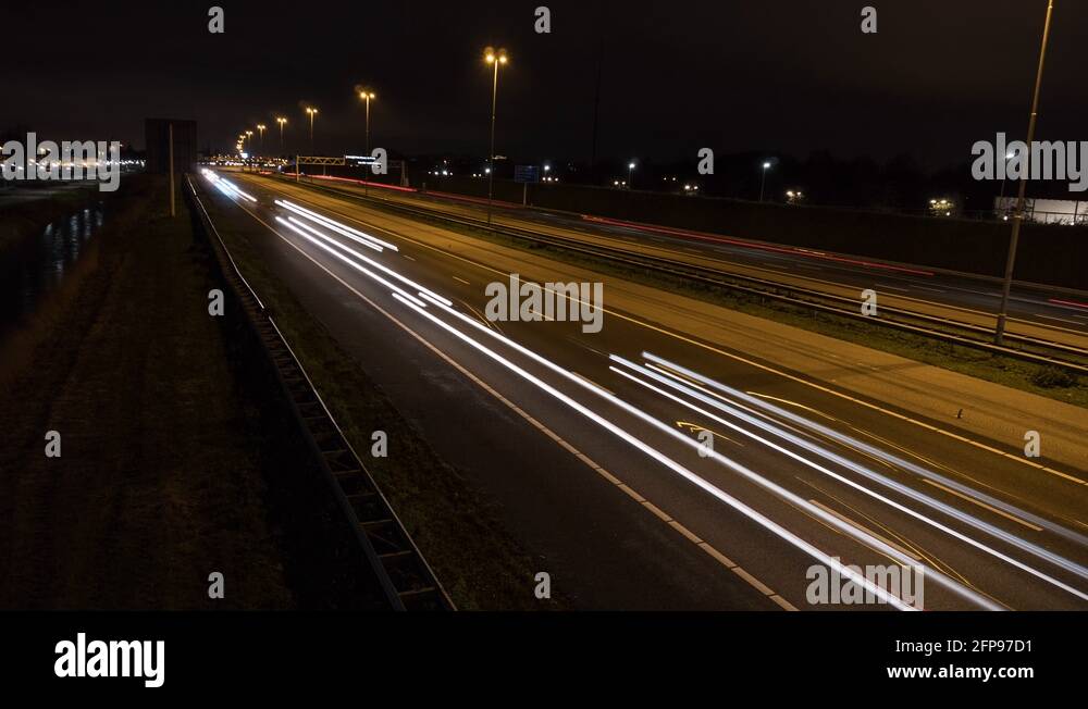 Brake lights on motorway Stock Videos & Footage HD and 4K Video Clips