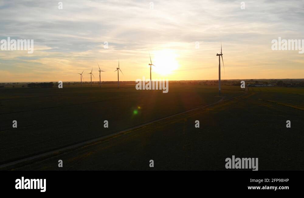 Windmill wind power plant turbines Stock Videos & Footage - HD and 4K ...