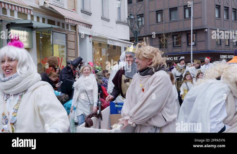 Dusseldorf carnival float Stock Videos & Footage HD and 4K Video