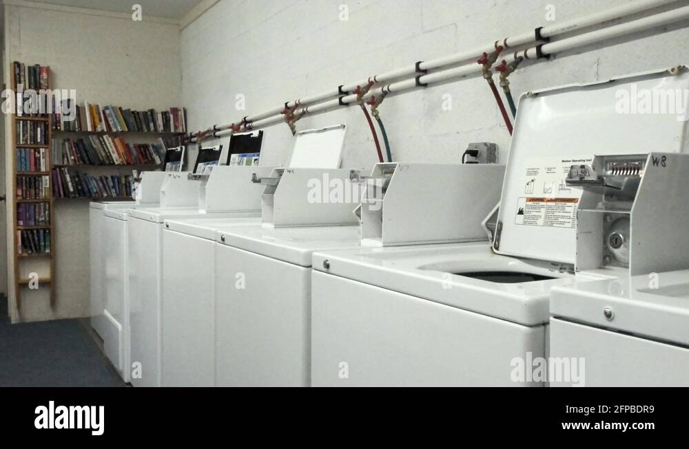 Coin operated washing machine Stock Videos & Footage HD and 4K Video