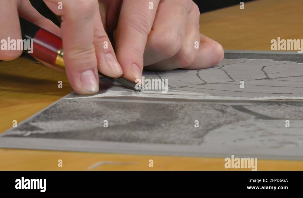 Linoleum knife Stock Videos & Footage HD and 4K Video Clips Alamy