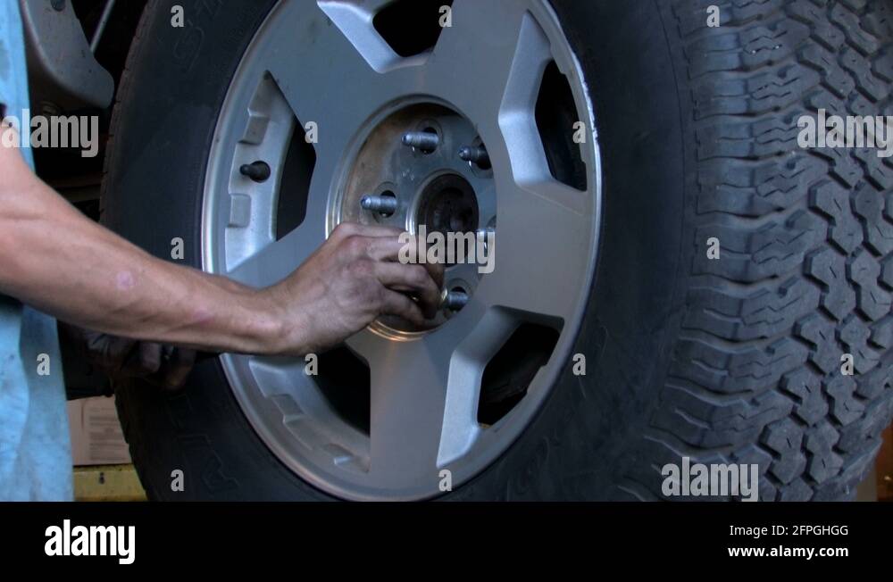 Replacing wheel nuts Stock Videos & Footage HD and 4K Video Clips Alamy