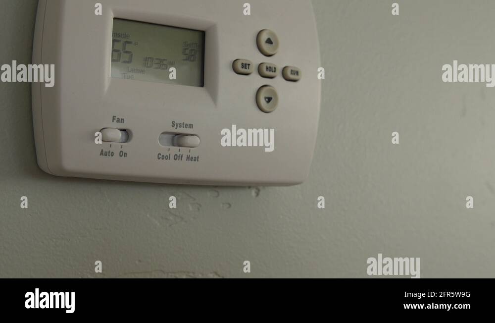 Turning down a thermostat Stock Videos & Footage HD and 4K Video