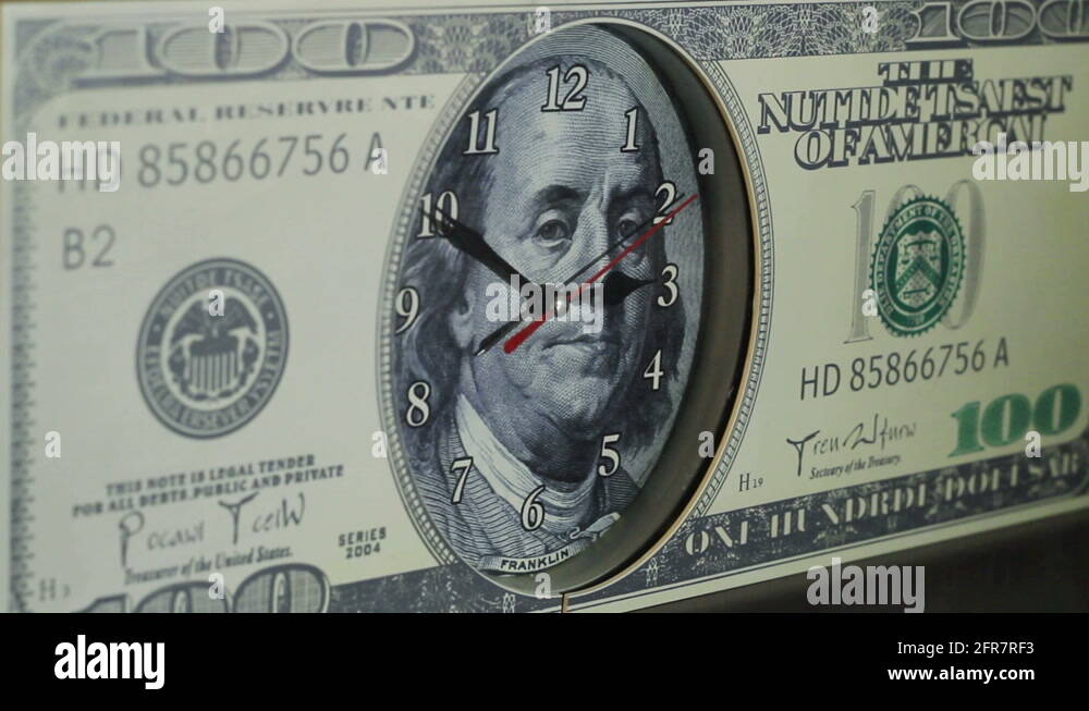 Bill green clock time money Stock Videos & Footage HD and 4K Video Clips Alamy