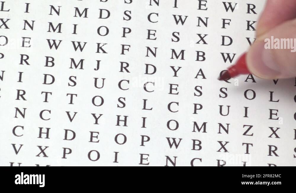 success-word-search-puzzle-hd-stock-video-footage-alamy