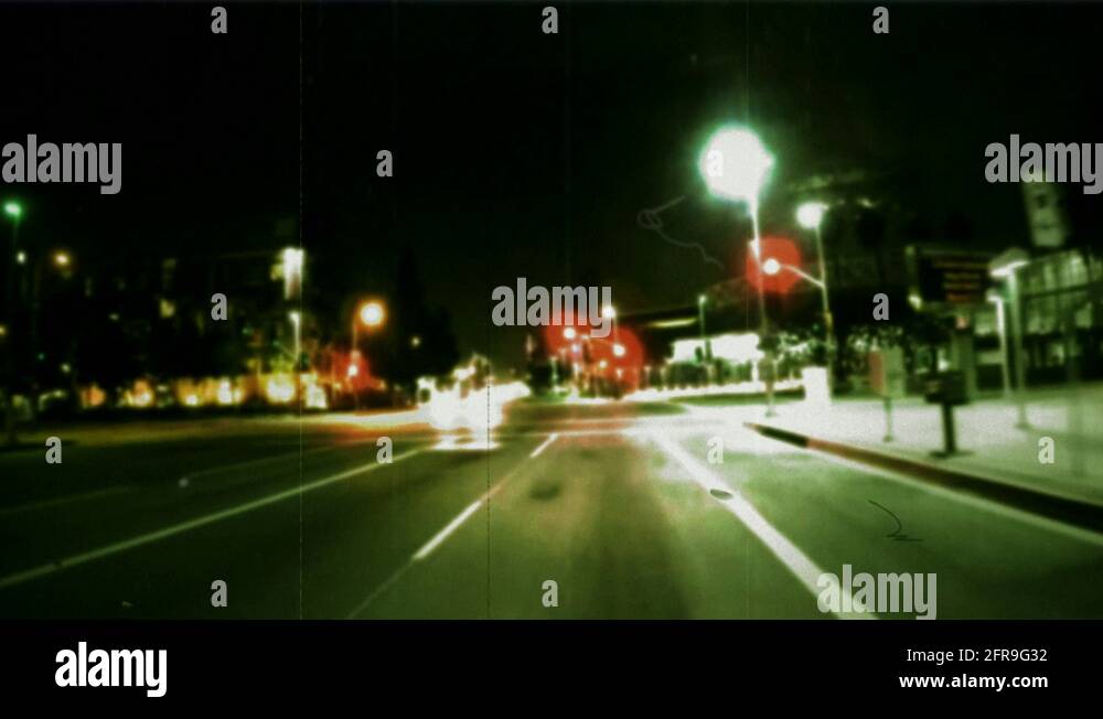 Projection of a road for vehicle in motion. Vintage Effect rear