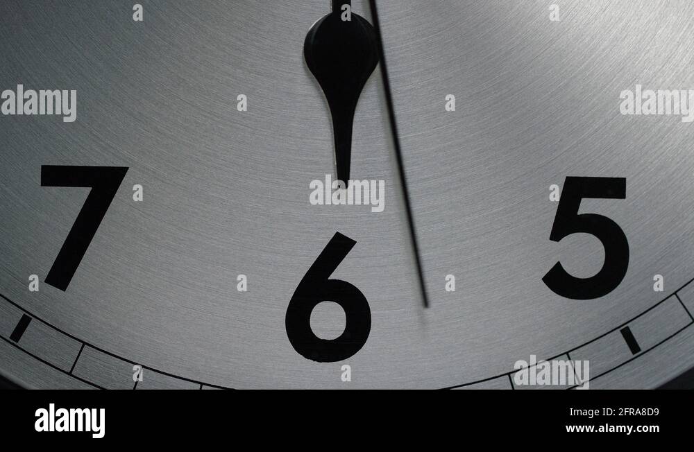 Number 6 clock Stock Videos & Footage HD and 4K Video Clips Alamy
