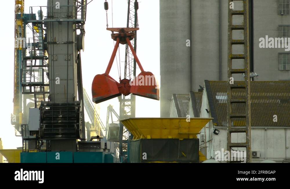 Loading and unloading crane Stock Videos & Footage - HD and 4K Video ...