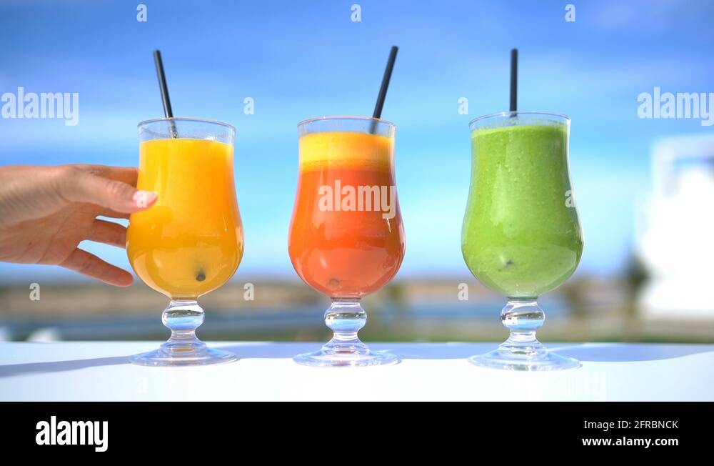 Cold pressed fruit juice Stock Videos & Footage HD and 4K Video Clips