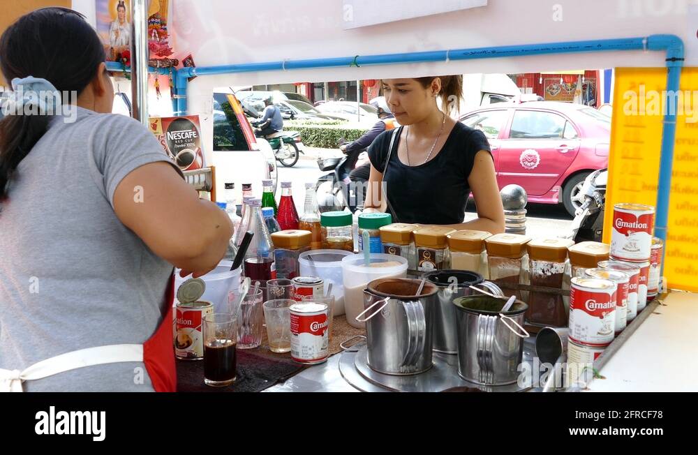 Bangkok thai thailand street girl Stock Videos & Footage - HD and 4K