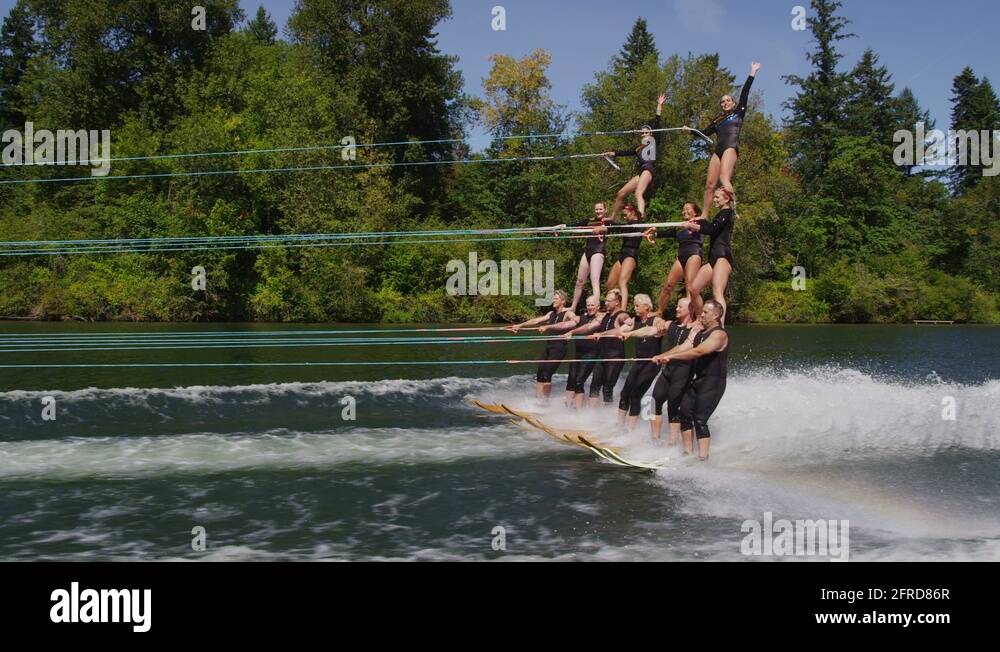 Water ski pyramid Stock Videos & Footage HD and 4K Video Clips Alamy