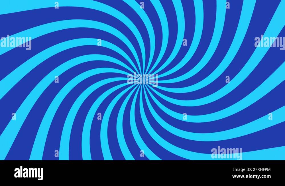 radial swirl rising sun vortex motion background loop blue Stock Video ...