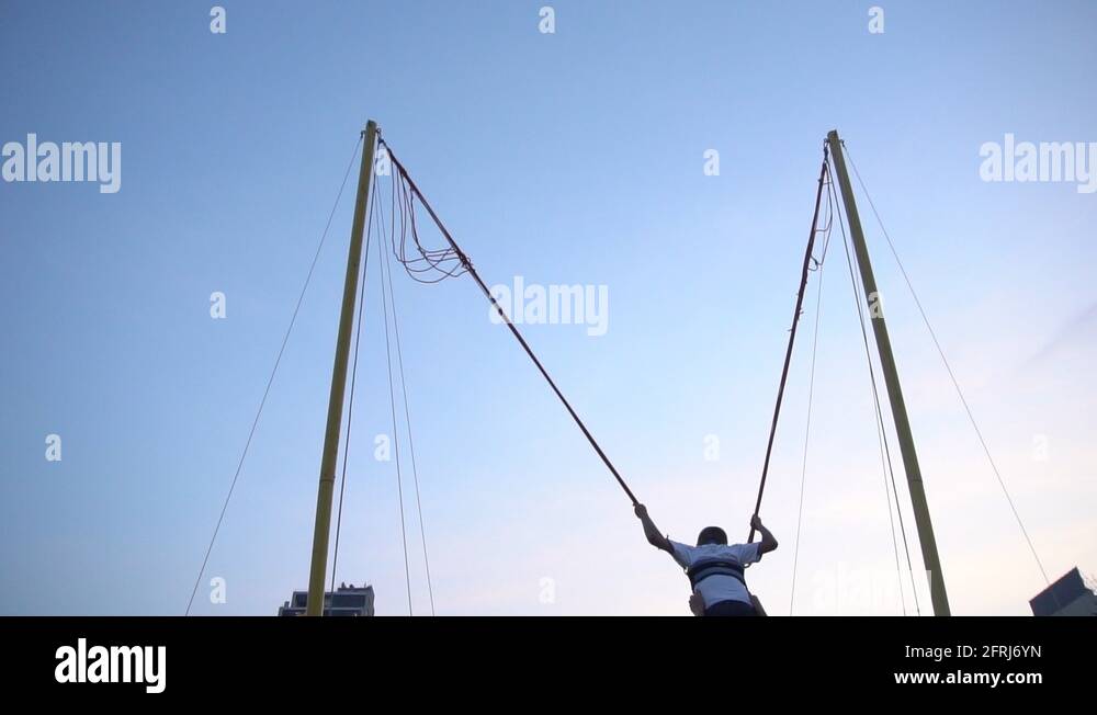 Bungee rope ride Stock Videos & Footage HD and 4K Video Clips Alamy