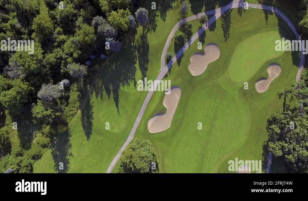 Overhead of golf course Stock Videos & Footage HD and 4K Video Clips