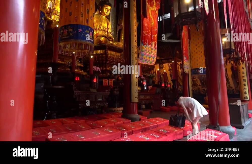 Woman praying temple Stock Videos & Footage - HD and 4K Video Clips - Alamy