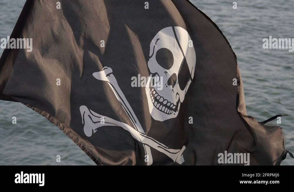 Pirate ship flag waving Stock Videos & Footage HD and 4K Video Clips