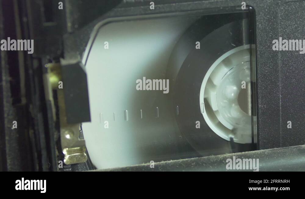 recording tape material VHS cassette Beta Stock Video Footage Alamy