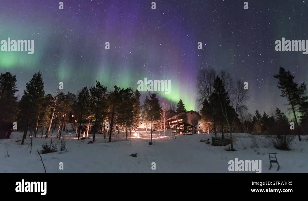 Norther lights lapland Stock Videos & Footage - HD and 4K Video Clips