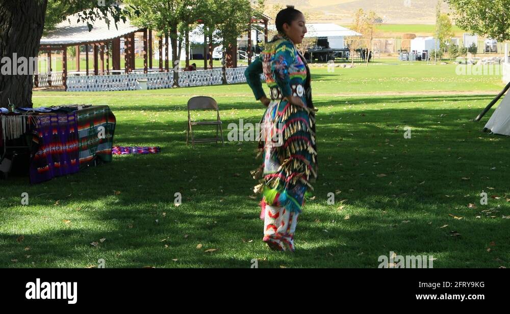 Native american dance competition dancer Stock Videos & Footage HD