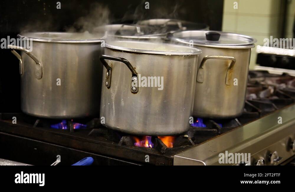 Cooking with gas pots Stock Videos & Footage HD and 4K Video Clips