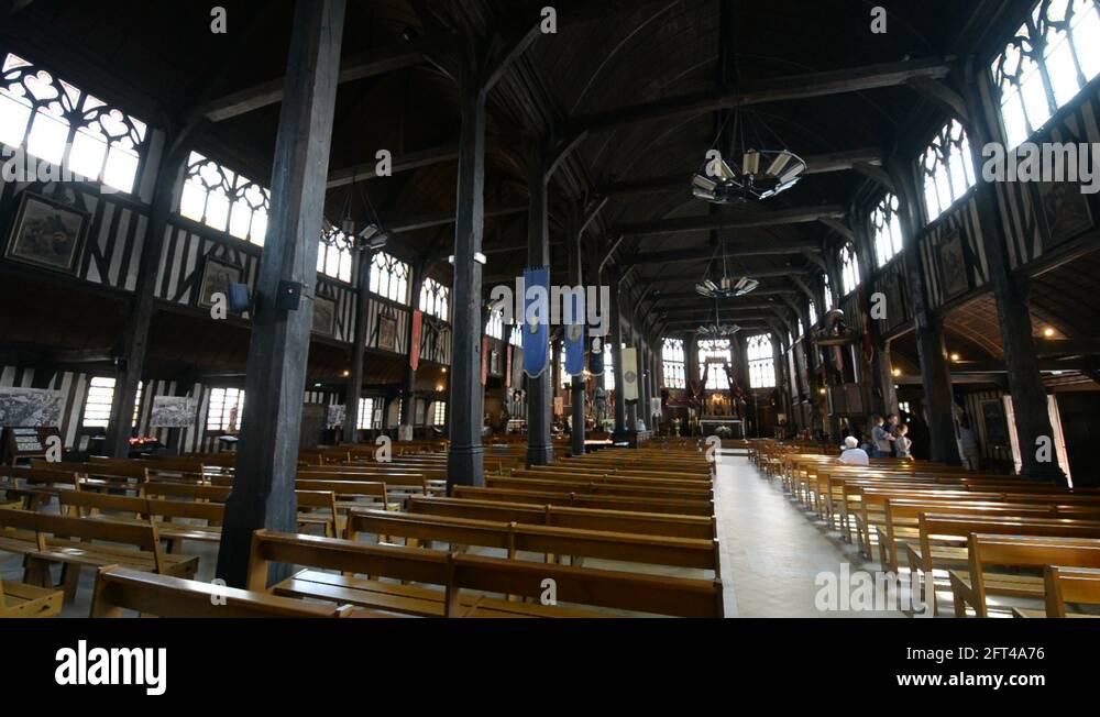 Saint catherine church honfleur Stock Videos & Footage HD and 4K