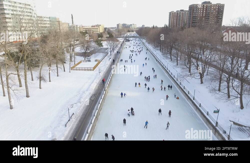 Largest ice skating rink in the world Stock Videos & Footage HD and