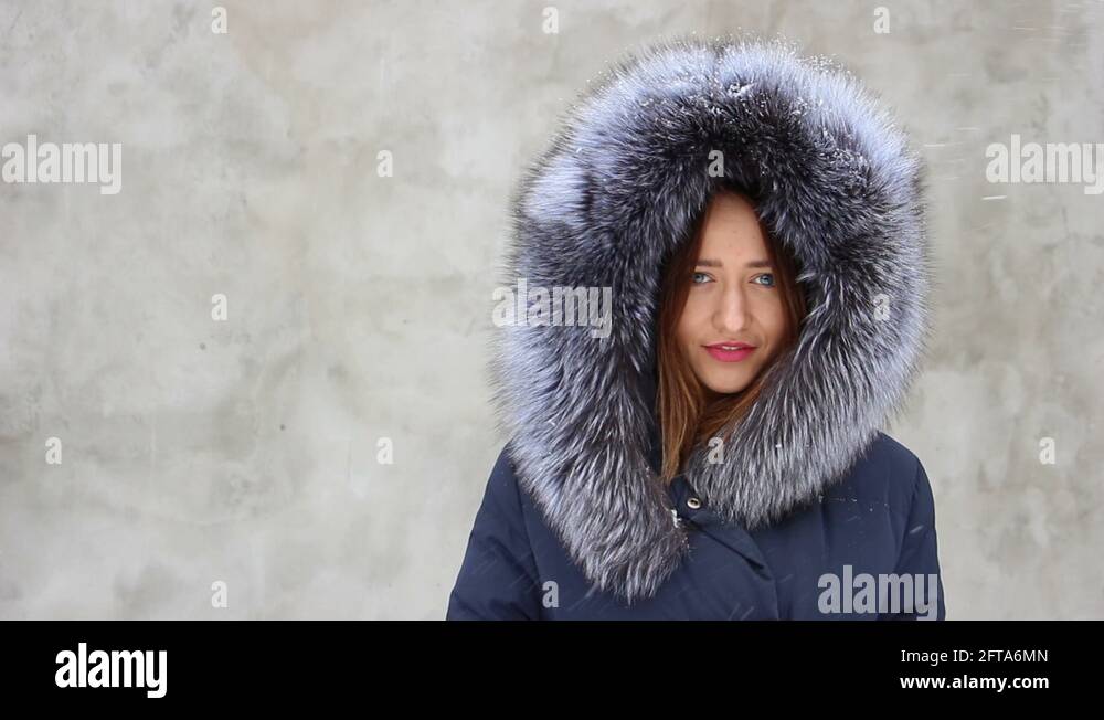 Beautiful girl in fur coat Stock Videos & Footage - HD and 4K Video ...