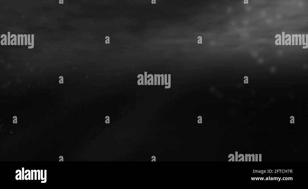 Old Black and White Generic Movie Footage of Torpedo going by camera in