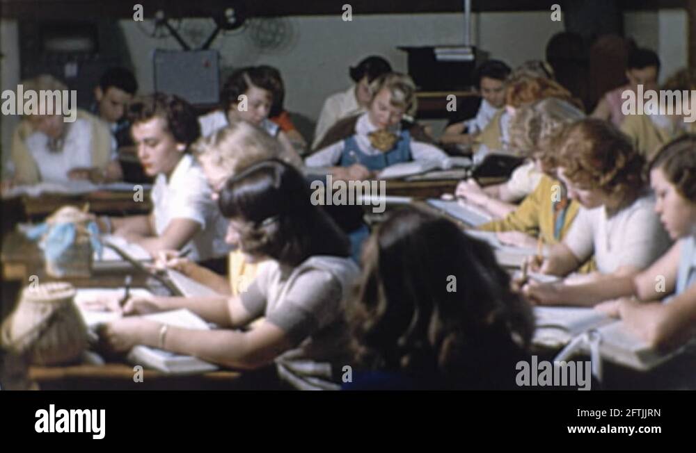 High school girls classroom Stock Videos & Footage - HD and 4K Video ...