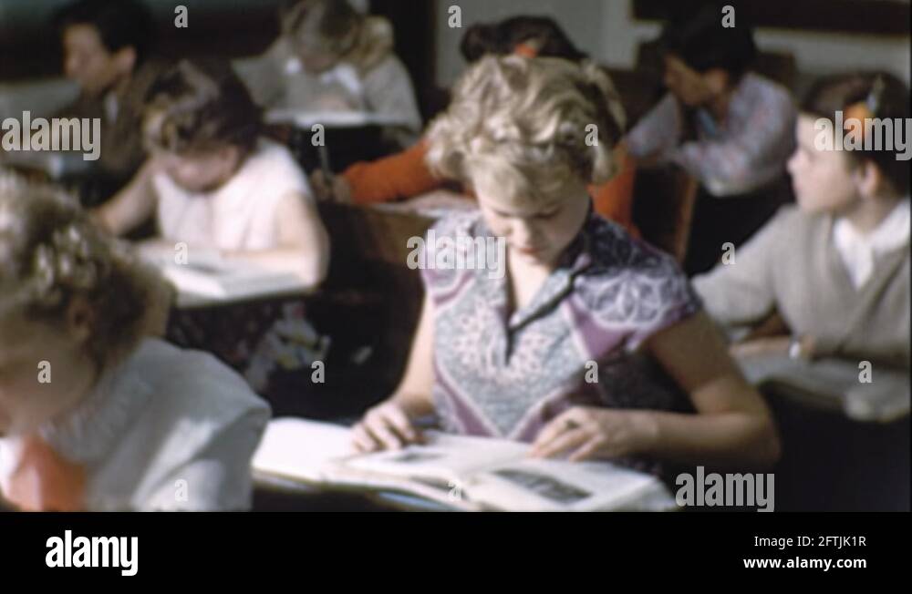 Classroom 1950s Stock Videos & Footage - HD and 4K Video Clips - Alamy