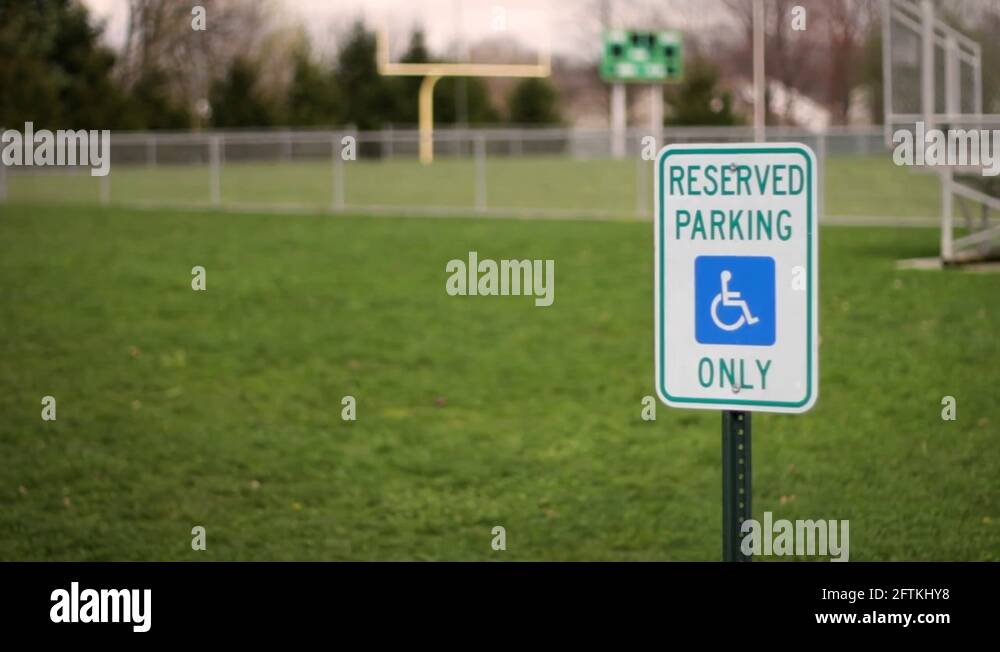 Handicap parking logo Stock Videos & Footage HD and 4K Video Clips