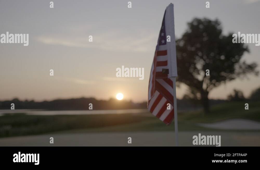 American golf flag Stock Videos & Footage HD and 4K Video Clips Alamy