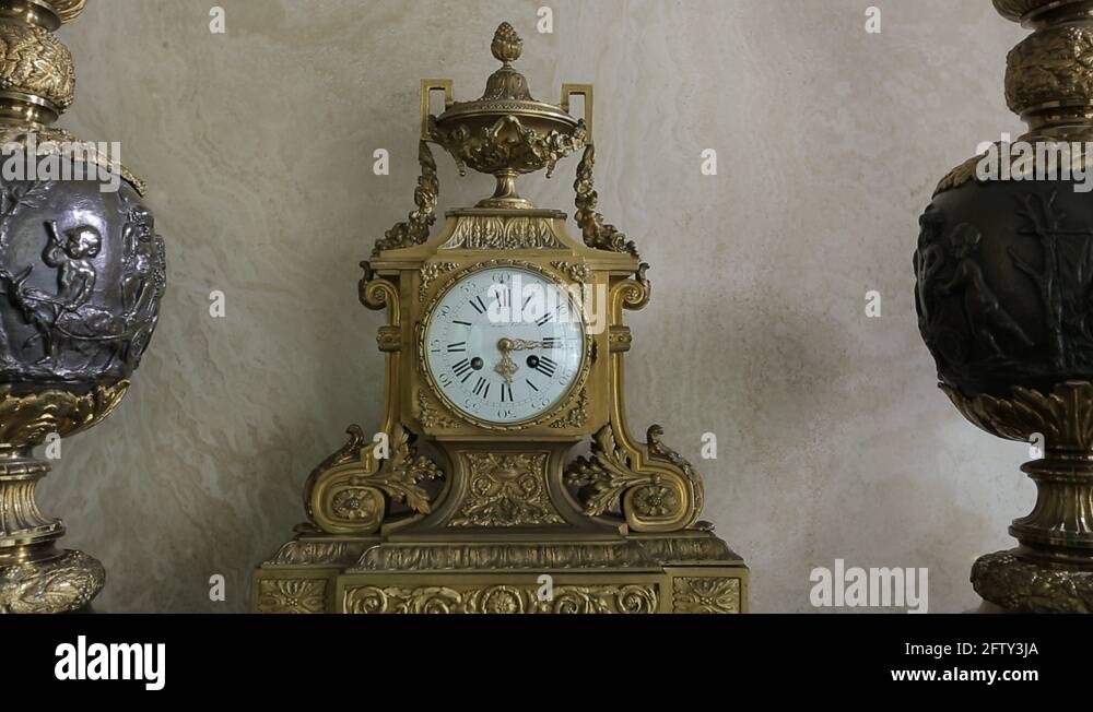 Clock on the mantelpiece Stock Videos & Footage HD and 4K Video Clips