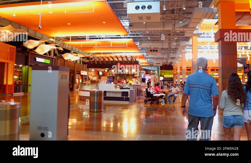 Food court Dolphin Mall Miami Florida 4k Stock Video Footage Alamy